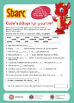 Sparc the dragon activity sheet fill in the answer